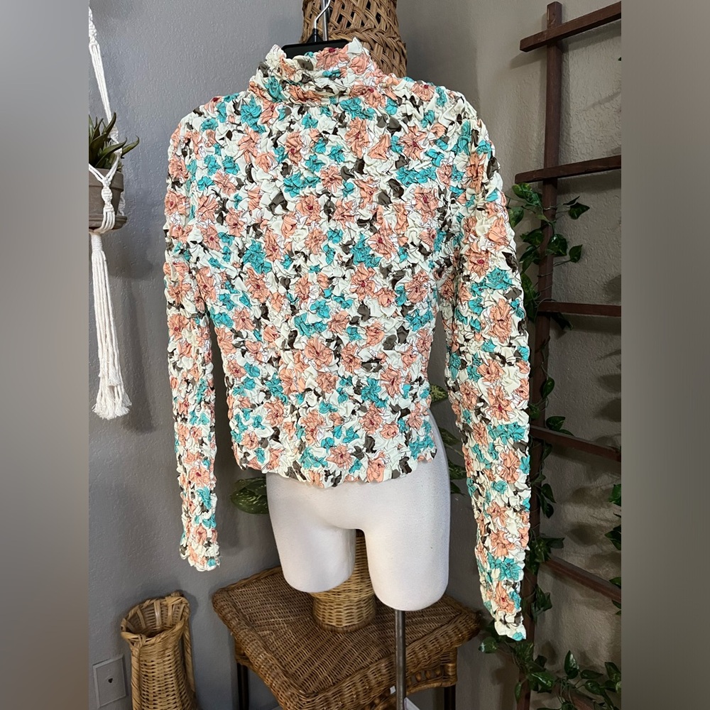 Dolan Multicolor Textured Blouse - image 6